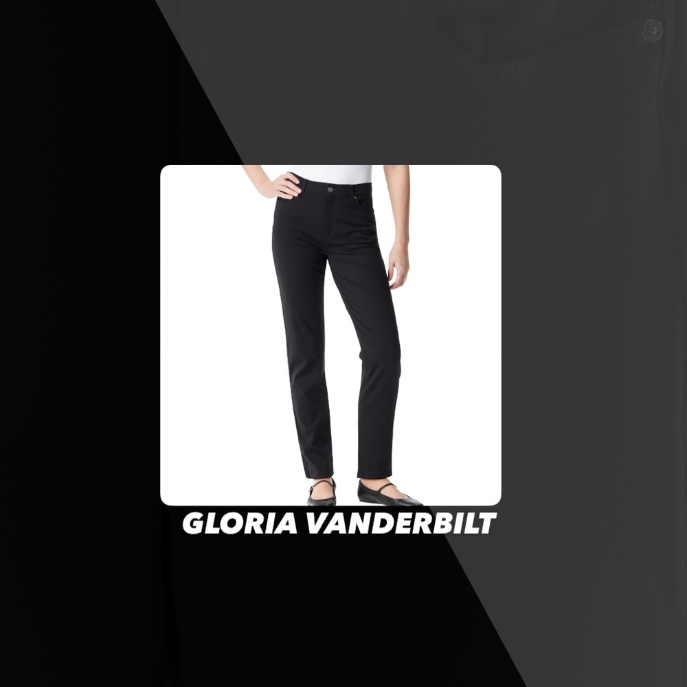 EUC Gloria Vanderbilt Amanda Ponte Pants